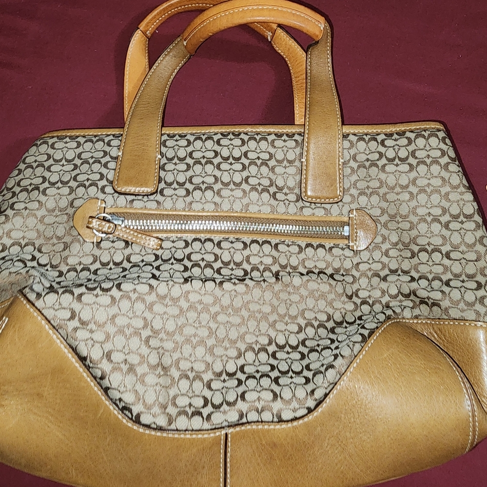COACH - Brown Vintage Top Handle Bag